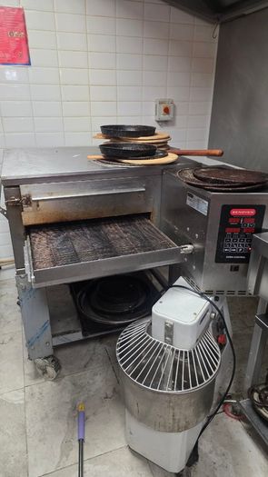 Restaurant and Grocery equipment, Pizza oven, Iranian Grill, Chargrill, Doner/Shawrma Grill, Shelves