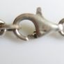 Vintage Unusual 925 Sterling Silver Chain Necklace length 20,5" - 25,18g Image 5