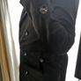 Men's Black Mac Raincoat Image 4