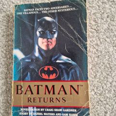 BATMAN RETURNS film tie-in novelisation 1992