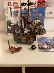 Lego Angry Birds Piggy Pirate Ship Set 75825