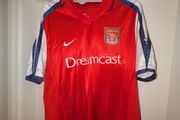 Arsenal 2001/02 Retro Home Kit. Vieira 4 on the back.