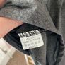 Bnwt Elie charcoal grey embelished top one size long sleeve top Image 10