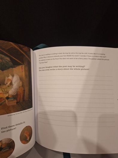SALE!  A Year in Art - The Activity Book