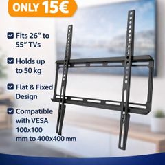 TV Wall Mount Bracket Flat Fixed 26-55"