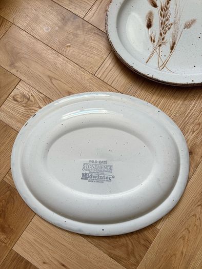 Vintage Midwinter Stonehenge Serving Platters