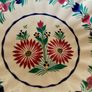 Vintage French Quimper Faience Traditional Scalloped Salad Bowl Image 7