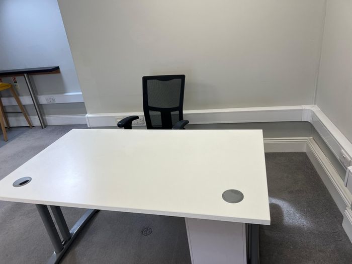 Complete Home Office Setup : Desk, Chair & Filing Cabinet