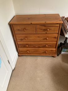 pine chest of drawers