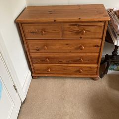 pine chest of drawers