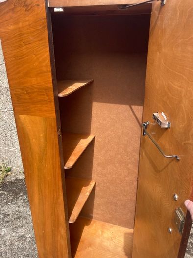 Vintage Wardrobe - Art Deco - Walnut