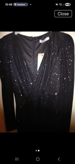 sequin dress
