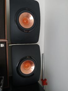 KEF LS50 original 1st version NM boxed audiophile top speakers