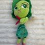 Disney Inside Out 2 Disgust Soft Plush approx. 10" for car/window Used Damaged Head is too loose Please look at the pictures Image 2