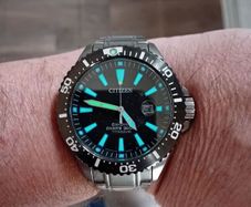 Citizen royal marines limited edition solar mans watch