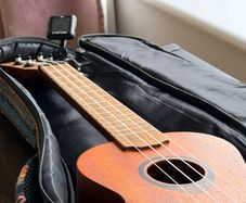 Ukulele with Free Tuner and Case