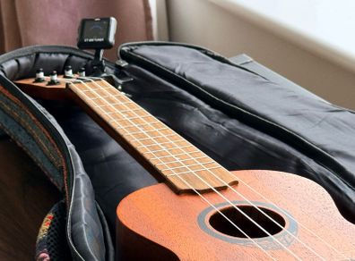 Ukulele with Free Tuner and Case