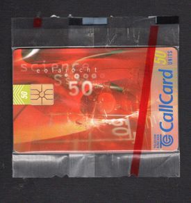 1996 Ireland 50 unit Irish Culture Science (Gemplus) Call Card mint in packaging. Telecom Eireann Card Number 1143