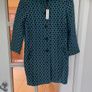 Kew coat size 8 new retro print coat Image 2