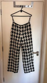 Black and White Trousers Lidia Soselia