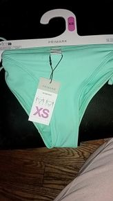 never worn XS turquoise bikini bottom