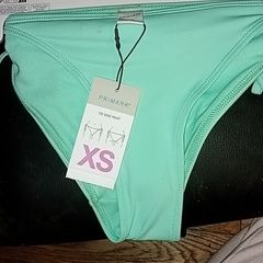 never worn XS turquoise bikini bottom