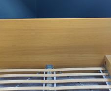 2 Double Beds, IKEA Malm, oak colour. 200 for both