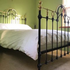 Brass and Iron bed