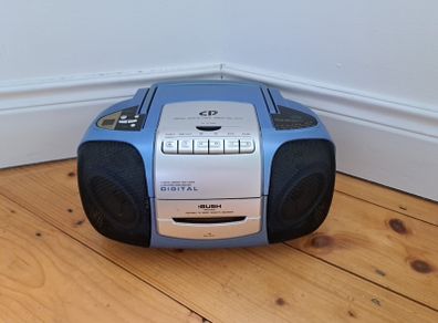 Portable CD Radio Cassette Recorder