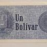 Venezuela 1 Bolivar 1989 Banknote Image 2