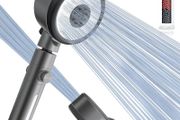 Hard Water Filter Shower Head with 6 Spray Modes(Not for Electric Showers), 360 Swivel Head &amp; On/Off Pause Button, Removes Chlorine &amp; Impurities for Skin &amp; Hair Care