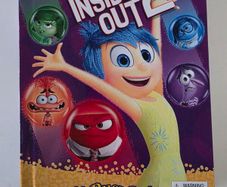 Inside out2 book + 10 figurines
