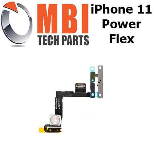 iPhone 11 Replacement Power On Off Flex Ribbon Cable with Mic