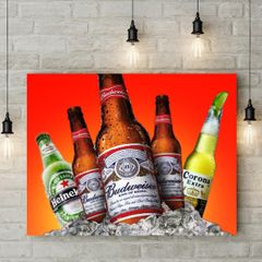 Beer bottles printed Wall picture 3mm foamex board printed picture on it wall board wall decor wall art picture