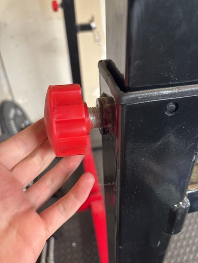 Adjustable squat and bench rack