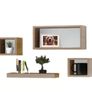 NEW 4 Floating Cube Shelves Image 3
