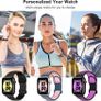 Sport Straps Compatible with Apple Watch Straps 44mm 46mm 42mm 40mm 45mm 41mm 38mm 49mm Women Men, Breathable Soft Silicone for iWatch Series 11 10 9 8 7 6 5 4, Ultra SE 3 2 1 Image 5