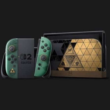 Nintendo Switch 2 Zelda 40th Anniversary Console