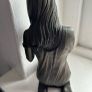 Vintage Lady Brushing Hair Genesis Bronze Figure Image 8