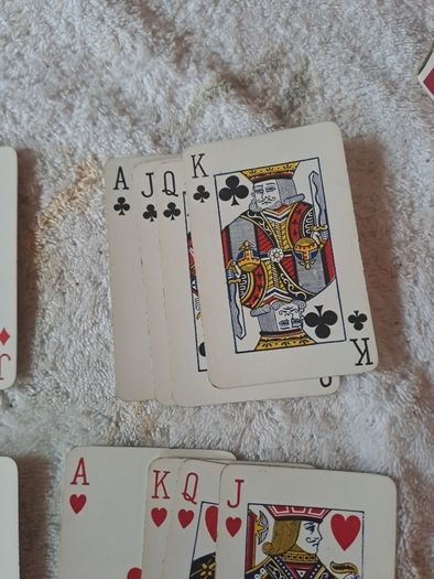 Vintage playing cards,VIGSOL Tractor Oil.