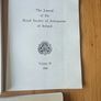 The Journal Of The Royal Society Of Antiquaries Of Ireland X 3. Paperback In Good Condition.  See Photos For Same. Image 6