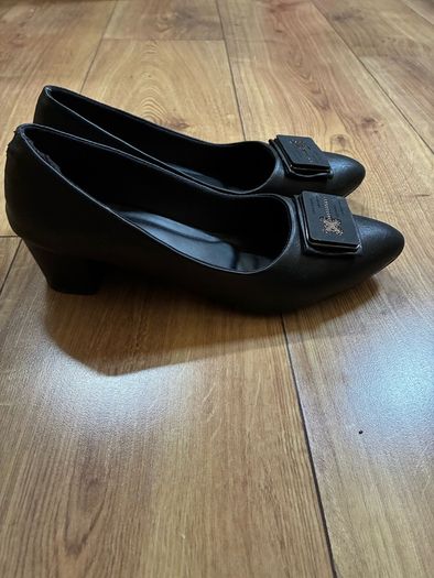 Black Block Heels