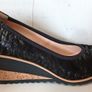 Bioeco By Arka Ladies Black Wedges Image 2