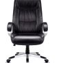 Executive Office Chair, Faux Leather Large Seat Computer Desk Chair, Ergonomic Design Adjustable Seat Height, Synchro Tilt Mechanism Image 2