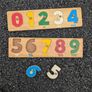 Wooden number toys Image 2