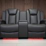 2 Seater Ashbyrne Electric Leather Recliner Sofa Image 7