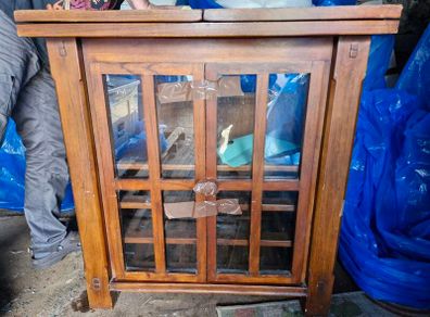 drinks cabinet, solid wood