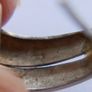 Vintage Sterling Silver 925 Hoop Drop Stud Earrings 4,6g Image 10