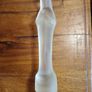Vintage Madonna & Child Frosted Glass Statue. Stamped. By Steph Uijterwaal. Image 8