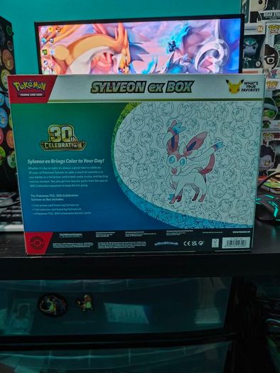 Pokemon 30th Anniversary Sylveon EX Box